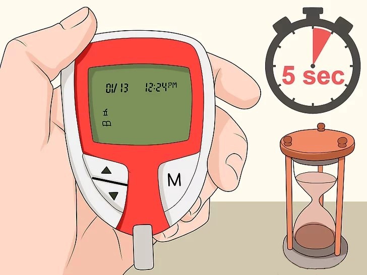 صبر کردن برای دیدن نتیجه تست قند خون